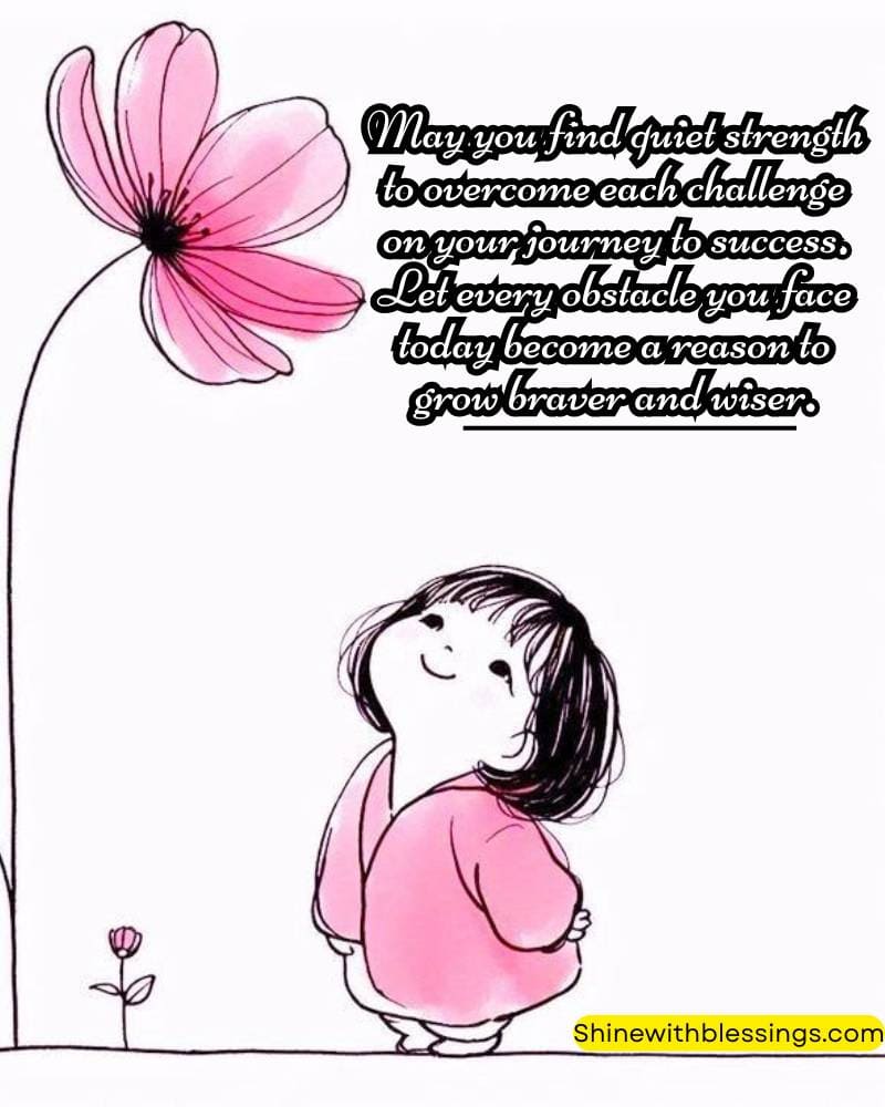 Inspirational Monday Blessings with Inspiring Background