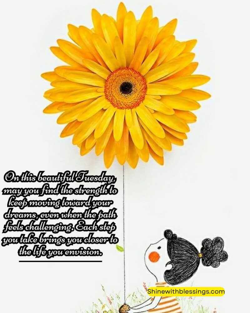 Inspirational Tuesday Blessings to Keep you Motivated