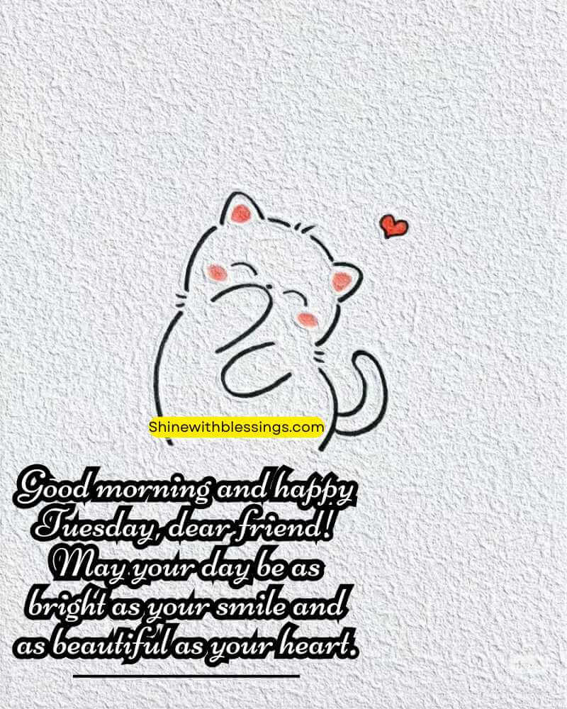 Tuesday Greetings for Family and Friends