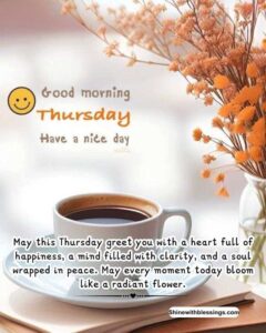 111+ Good Morning Happy Thursday Blessings Images and Quotes