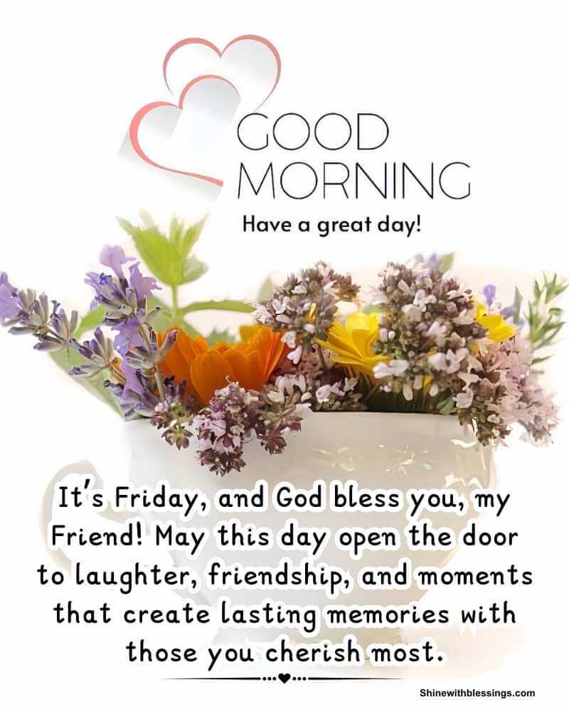 Weekend Friday Greetings and Blessings For Friends