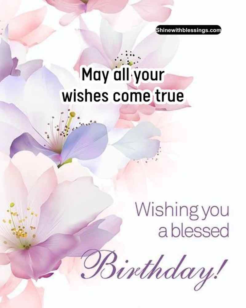 Happy Birthday Blessings Images