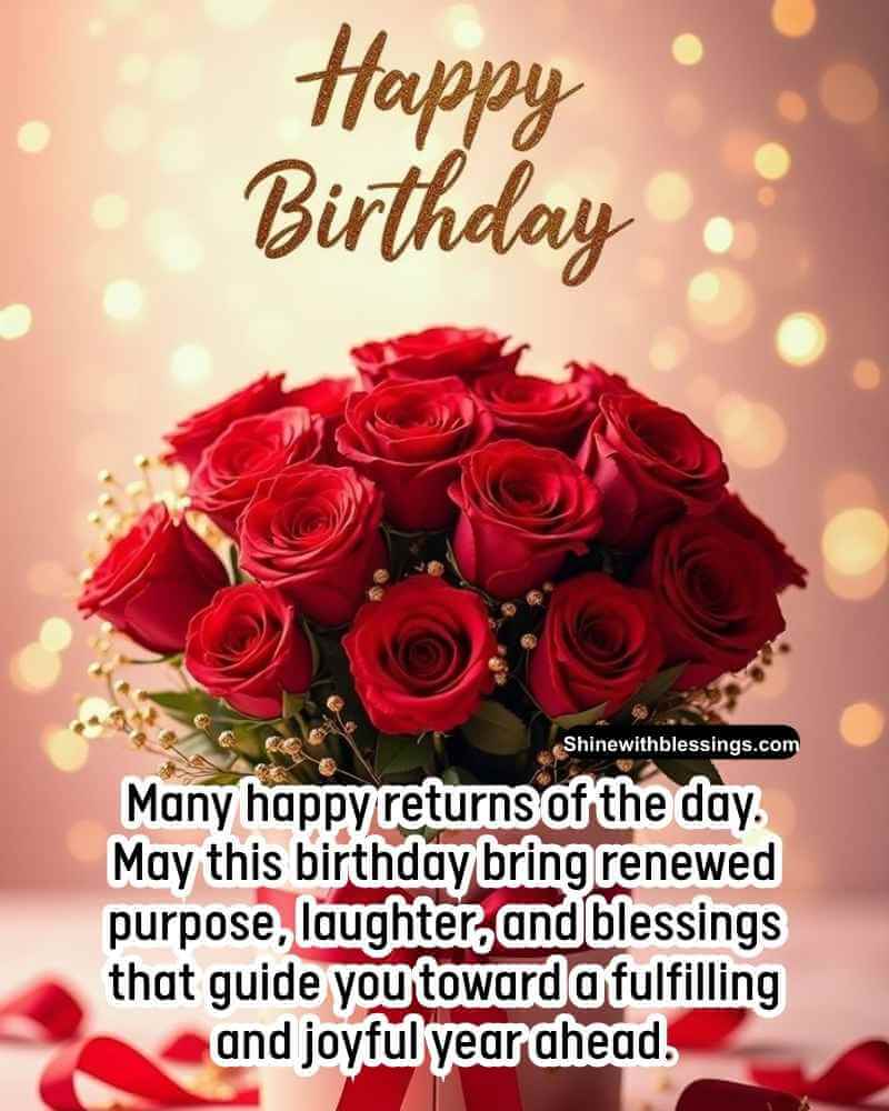 120+ Happy Birthday Blessings, Wishes and Greetings For Every Relation