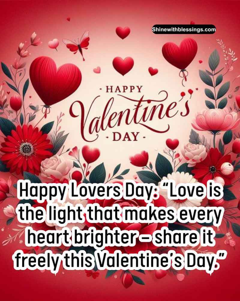 Valentine's Day Blessings Images and Quotes