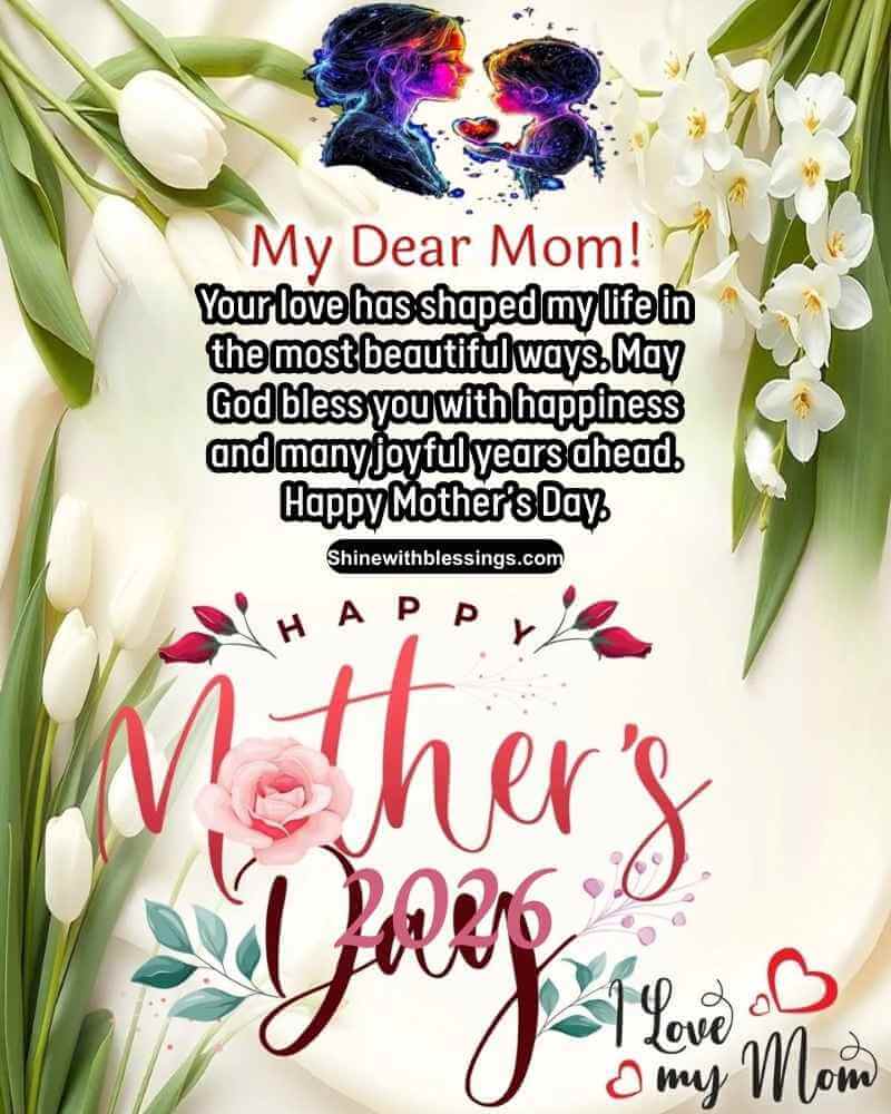 Mother's Day Blessings from Daughter & Son