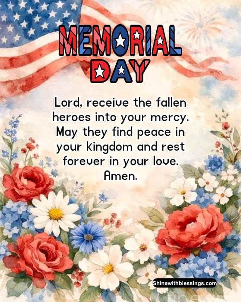 Short Catholic Prayers for Memorial Day
