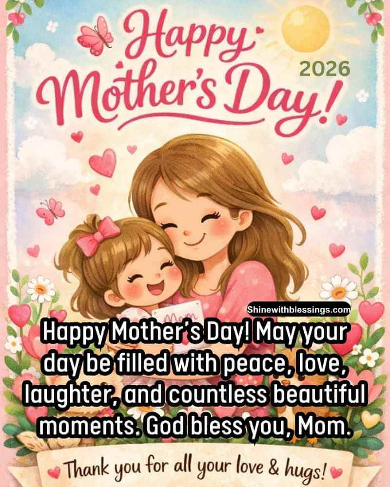 100+ Happy Mother’s Day Blessings and Wishes for All Moms - 2026