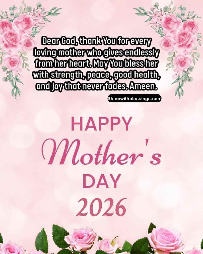 Happy Mother’s Day Prayers and Blessings for All Moms